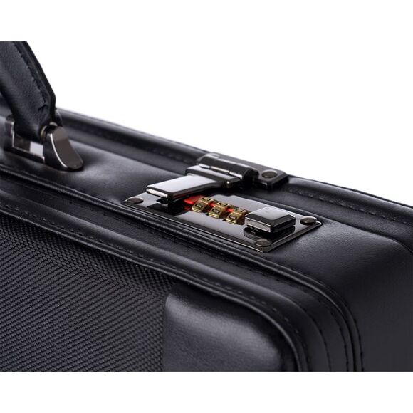 Alpine Swiss Expandable Attache Case Dual Combination Lock Hard Side Briefcase - Picture 7 of 8